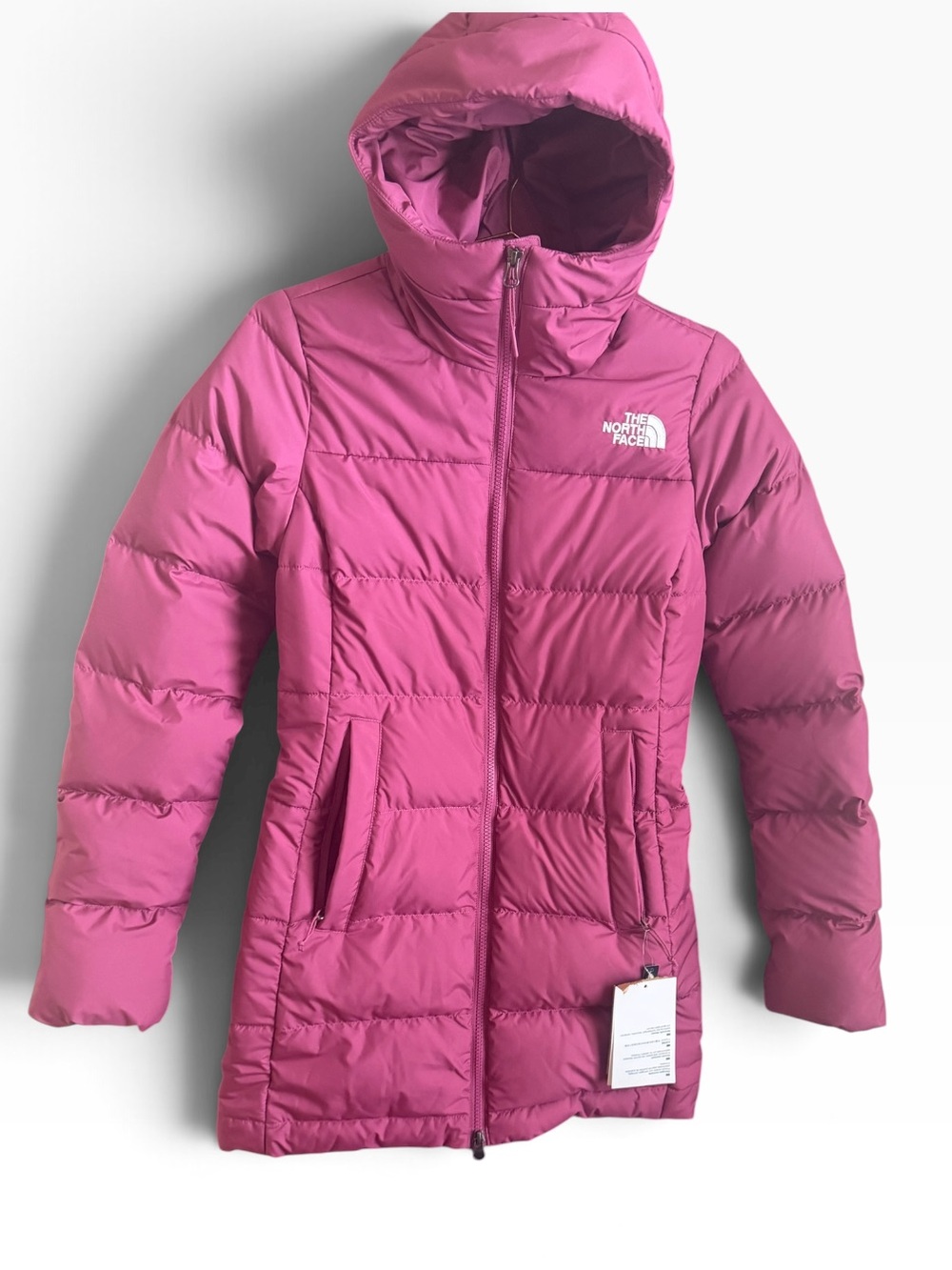 The North Face Gotham Down Parka Magenta Boysenberry XS NWT
